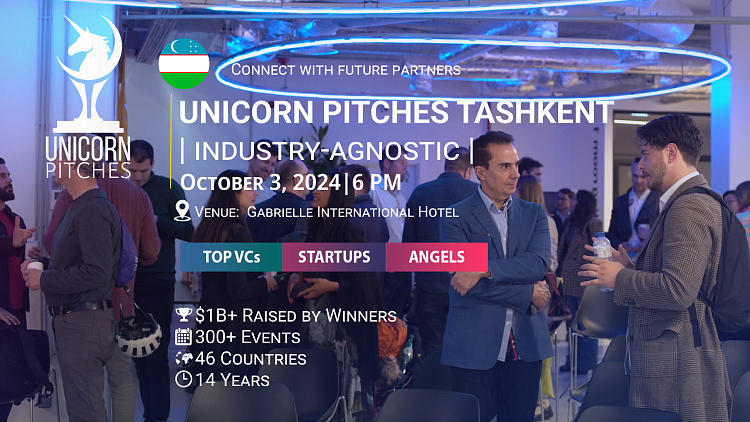 Unicorn Pitches Tashkent | Industry-agnostic